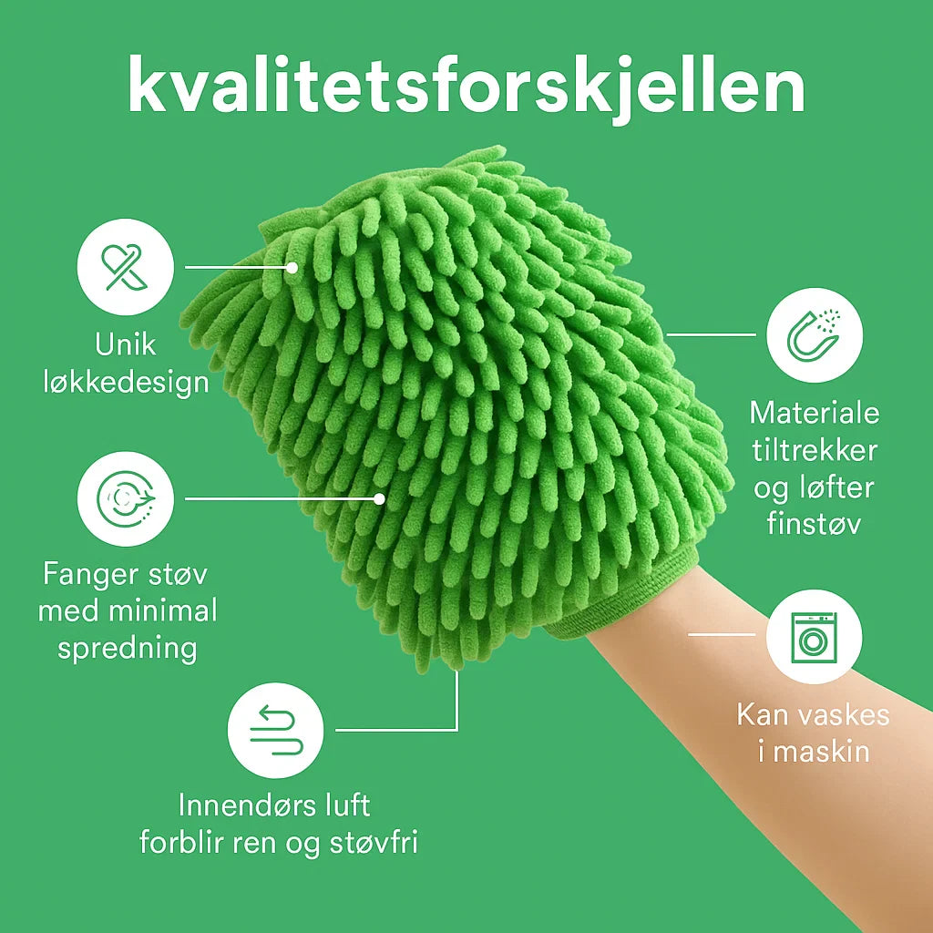 Swindo Dusting Mitt - Rengjør med ett sveip